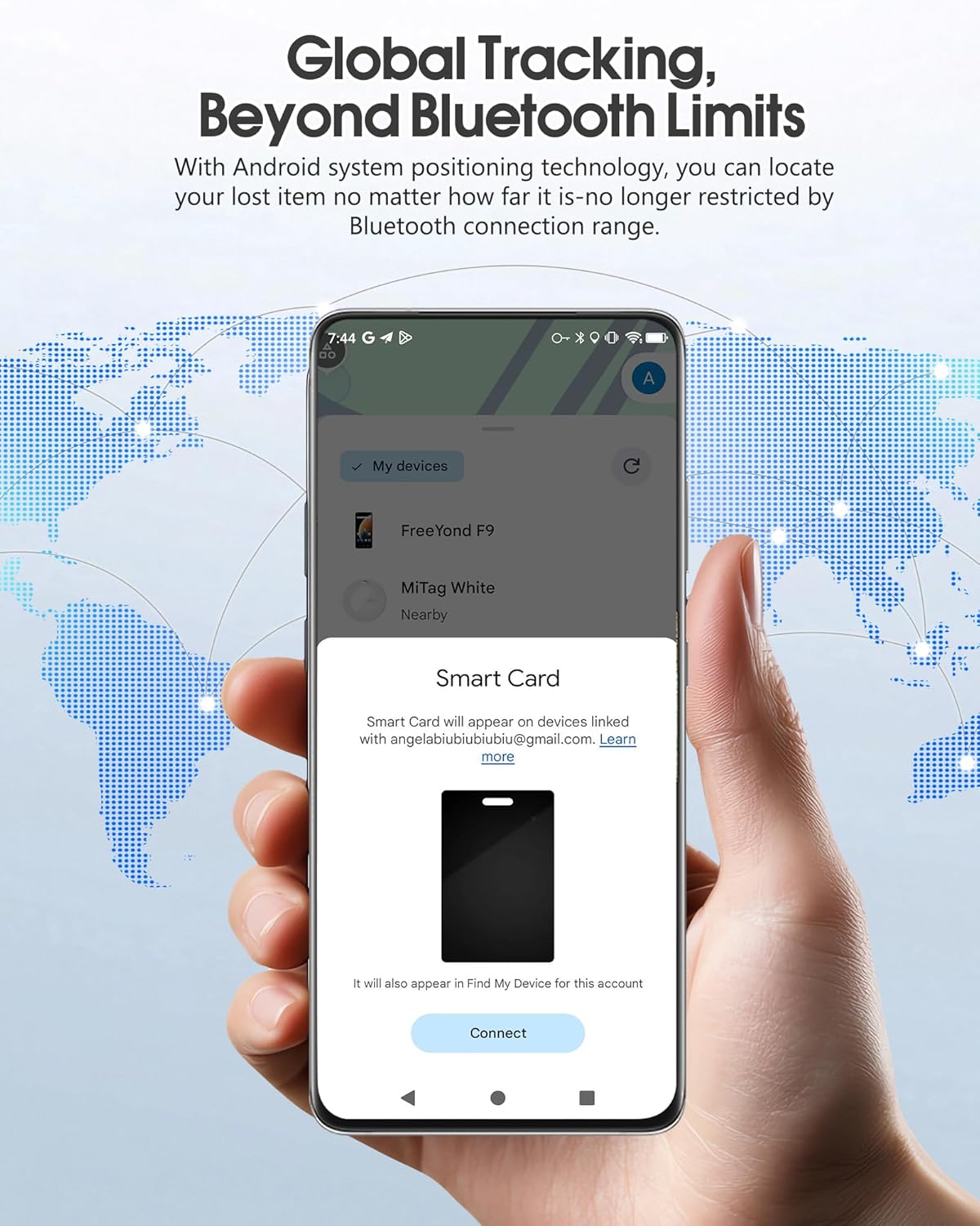 Secondary Images for Wallet Tracker Card for Android