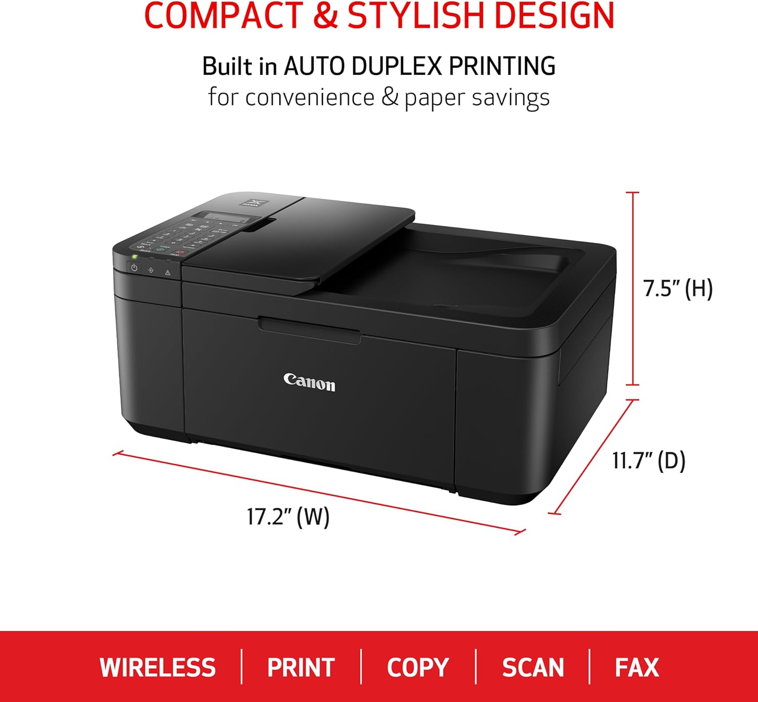 Secondary Images for Canon PIXMA TR4720 All-in-One Wireless Printer