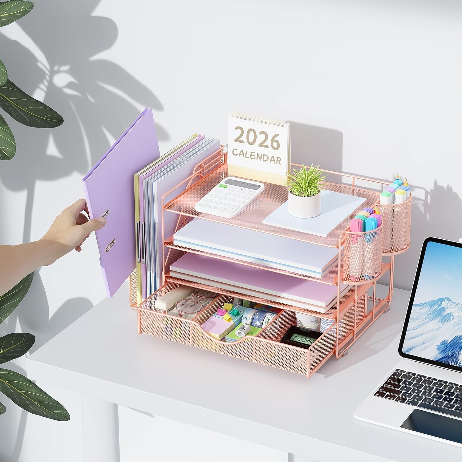 Secondary Images for gianotter Desk Organizers and Accessories with File Holder