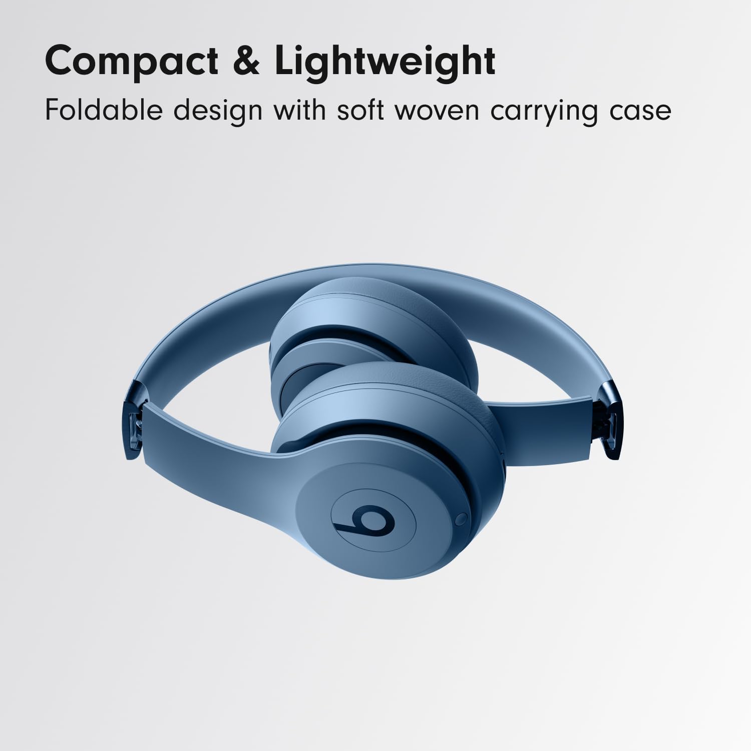 Highlights the product's portability and ease of transport, emphasizing its foldable design and lightweight nature.