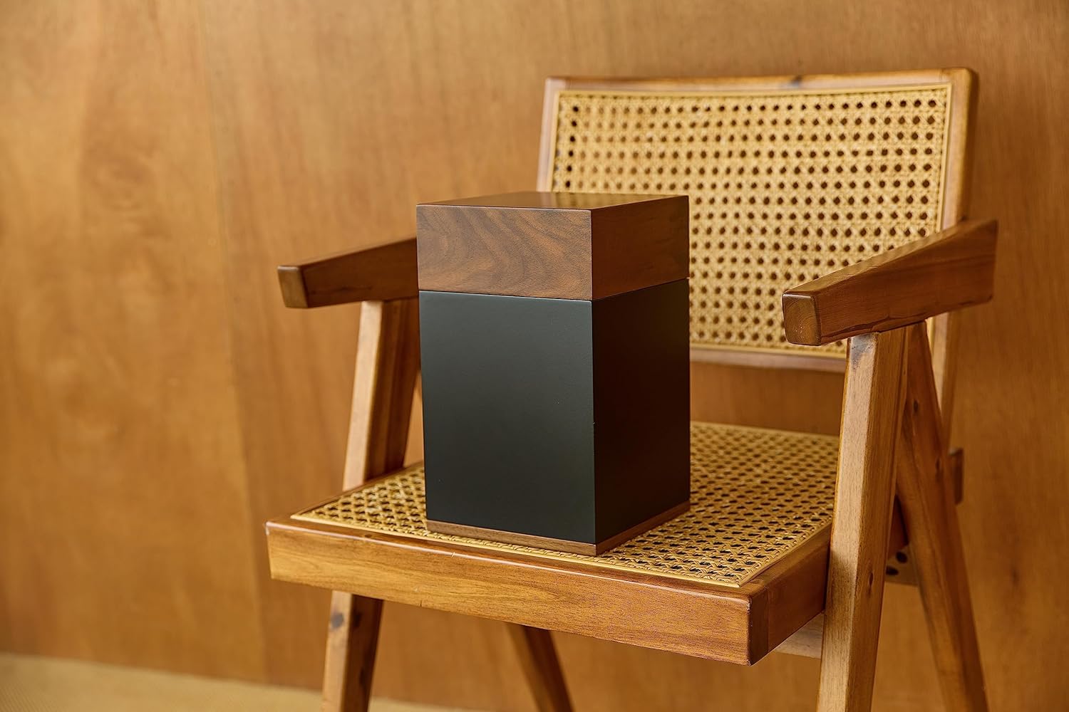 Showcases the product in a stylish, high-end setting to emphasize its quality and aesthetic appeal.