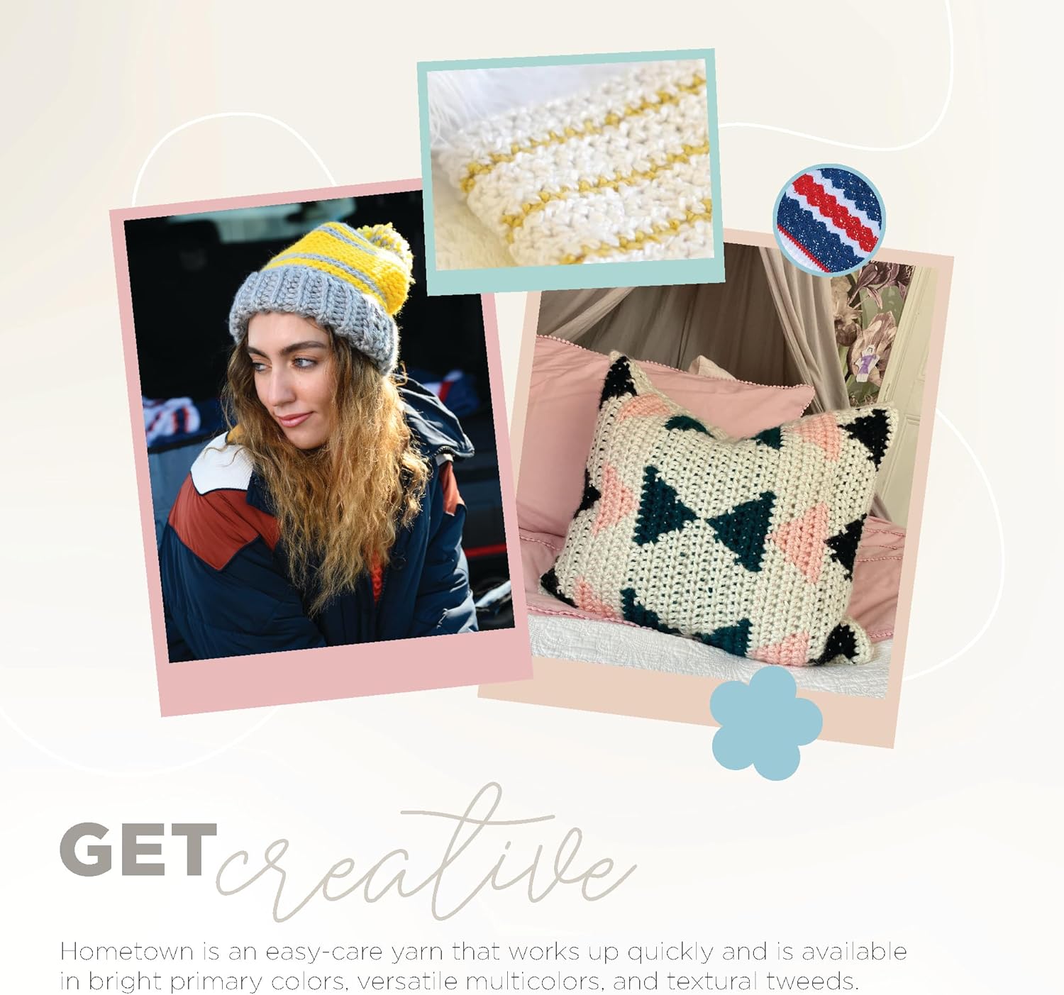 Secondary Images for Lion Brand Yarn Hometown Yarn