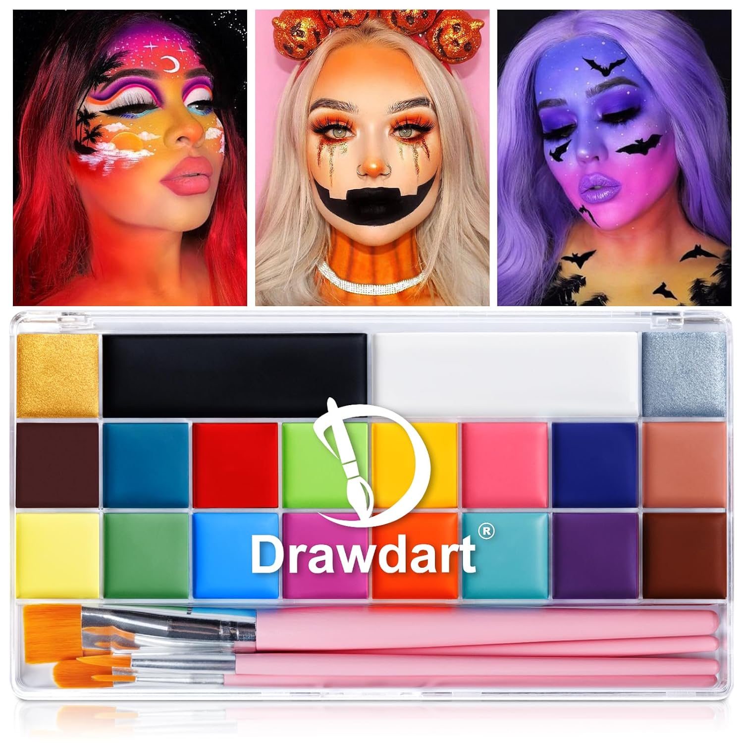 Secondary Images for Face Body Paint Kit