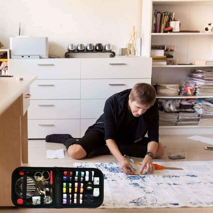Shows the product being used for crafting or sewing projects, demonstrating its versatility and usefulness for creative activities.