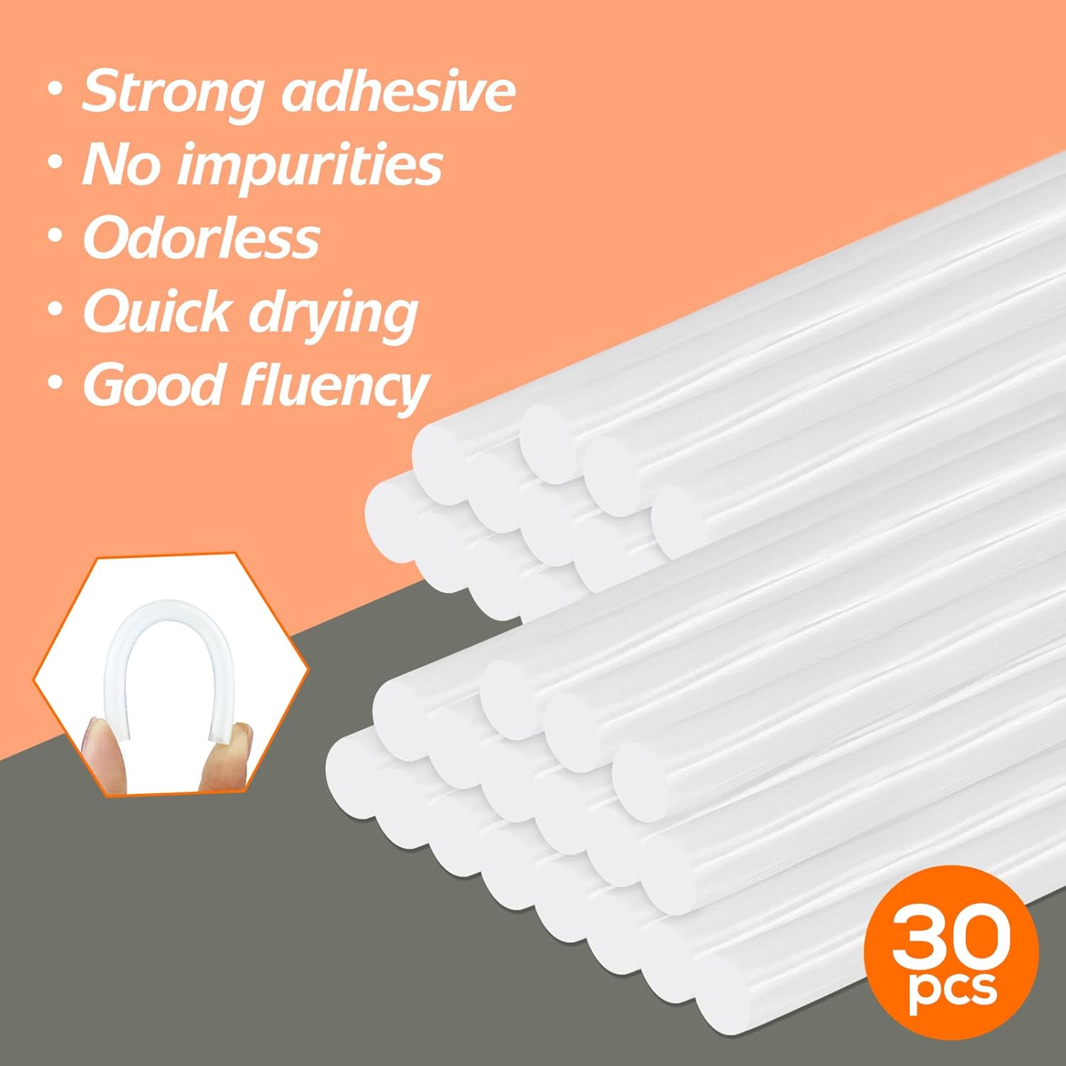 Highlights multiple beneficial features of the glue sticks to demonstrate their quality and effectiveness for various applications.