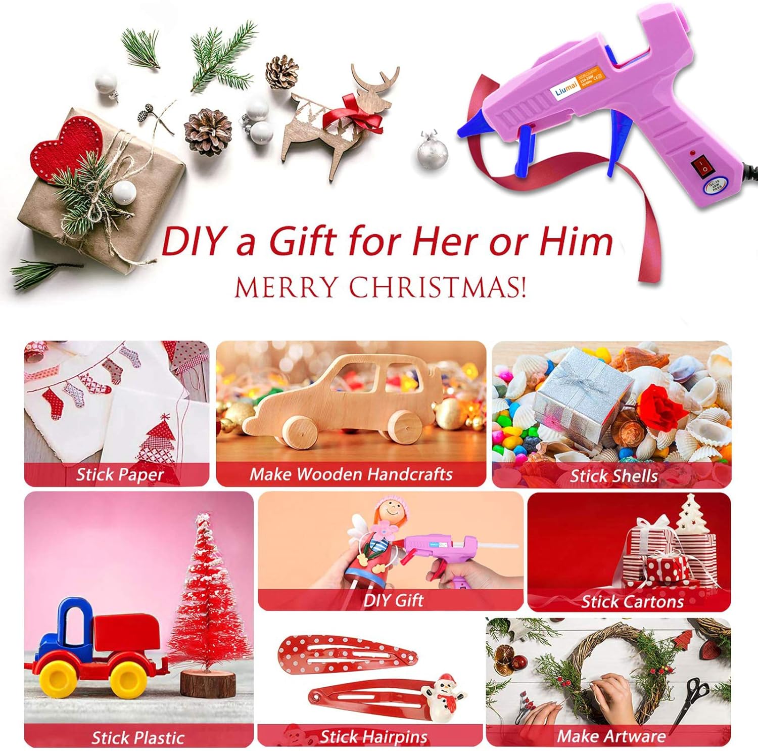 Secondary Images for Glue Gun