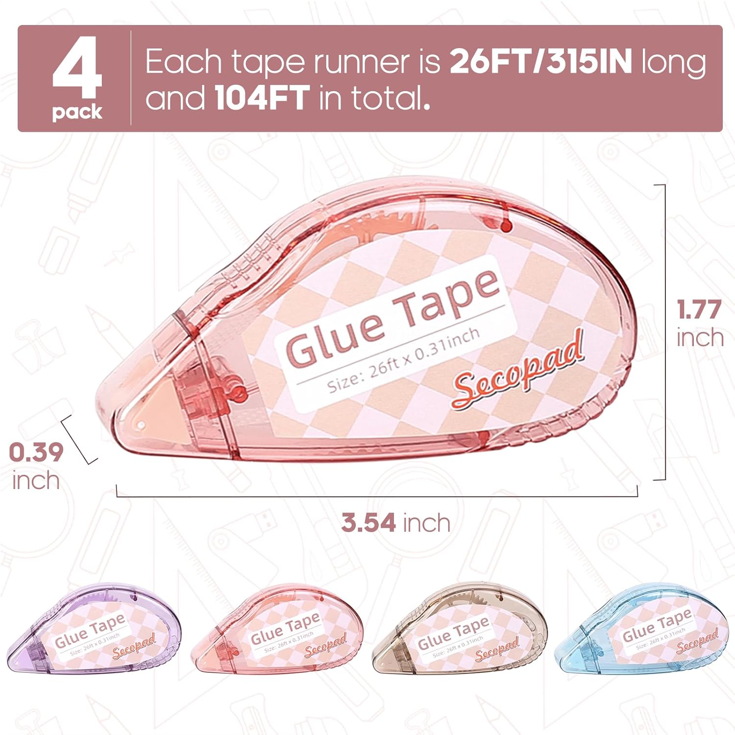 Secondary Images for Scrapbook Tape