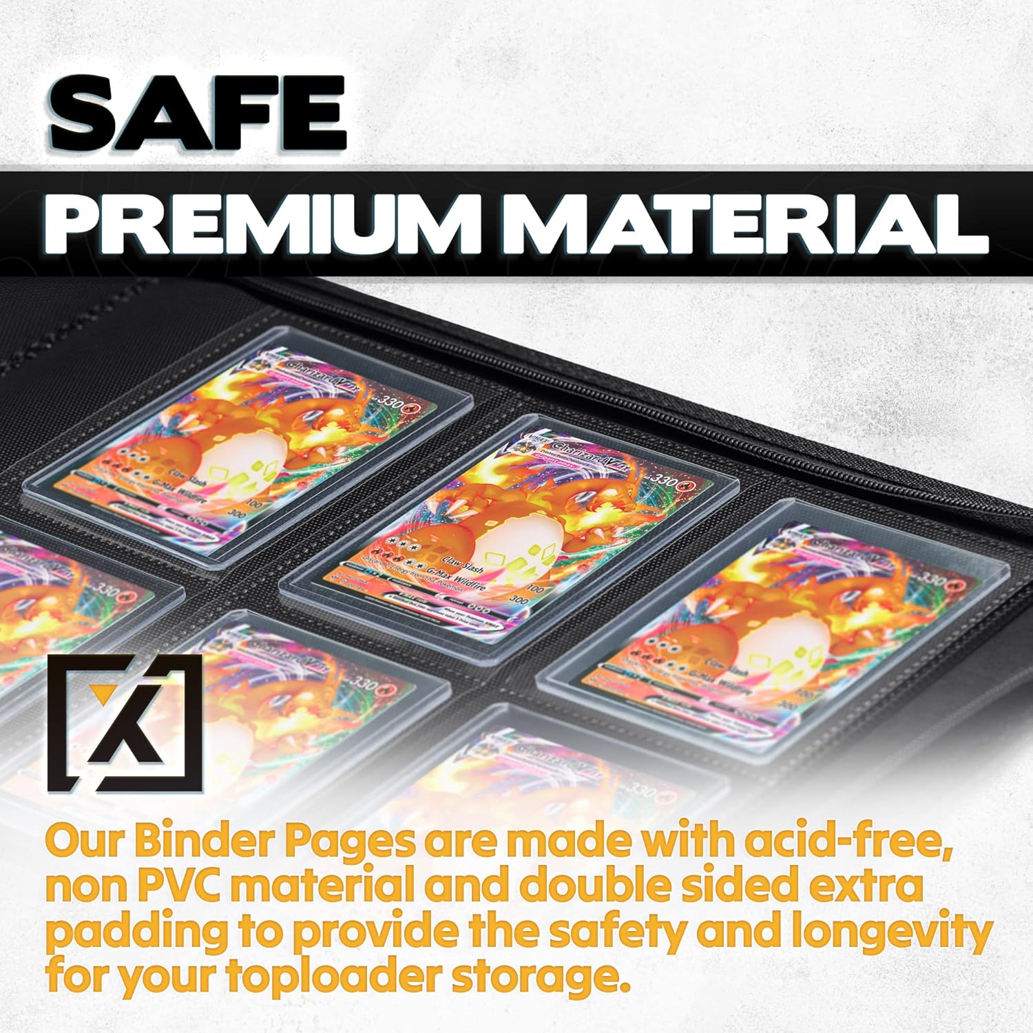 Secondary Images for X PRO Toploader Binder