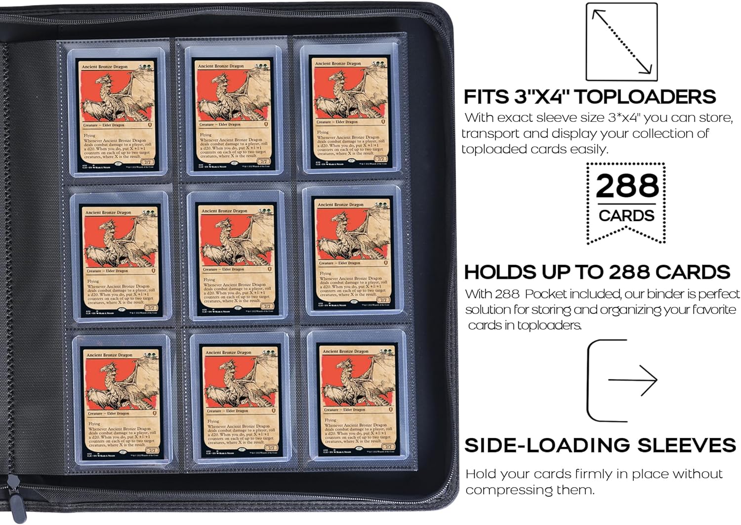 Secondary Images for Top Loader Binder