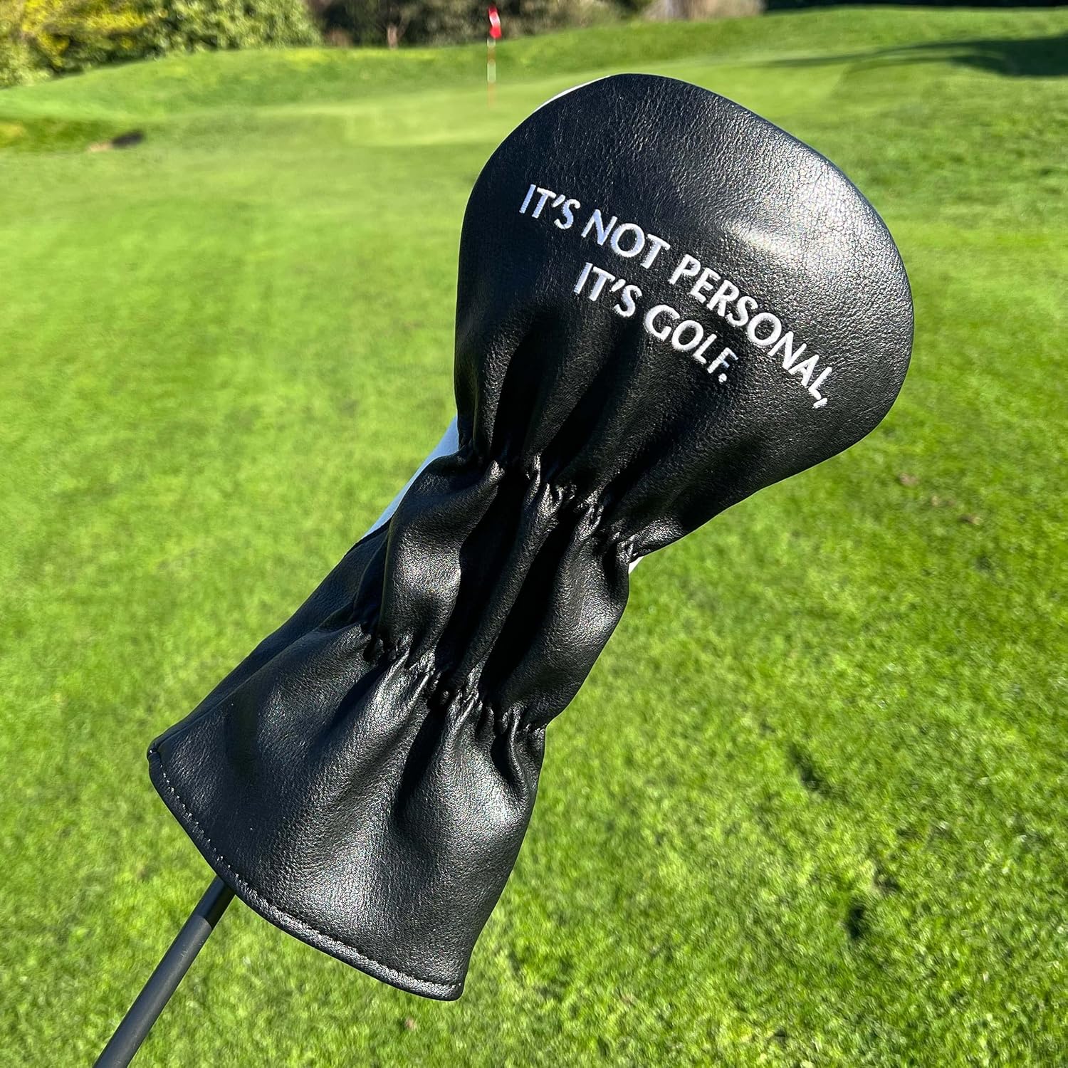 Demonstrates the product's unique and humorous design feature, appealing to golf enthusiasts with a sense of humor