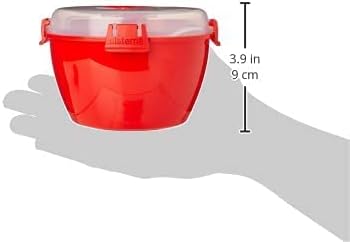 Secondary Images for Sistema 1109ZS Microwave Collection Noodle Bowl 1 Count (Pack of 1) Red