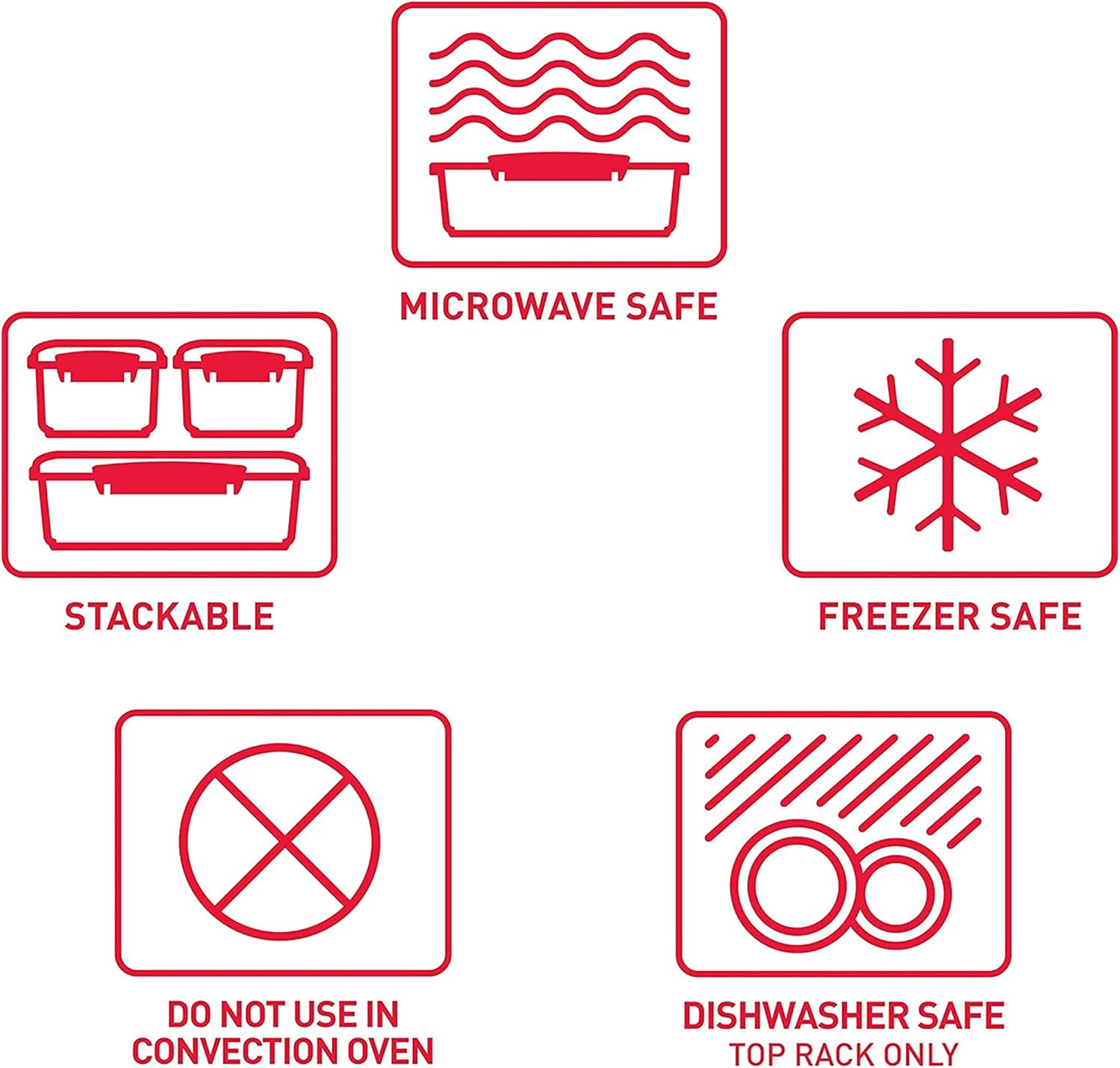 Secondary Images for Sistema 1109ZS Microwave Collection Noodle Bowl 1 Count (Pack of 1) Red