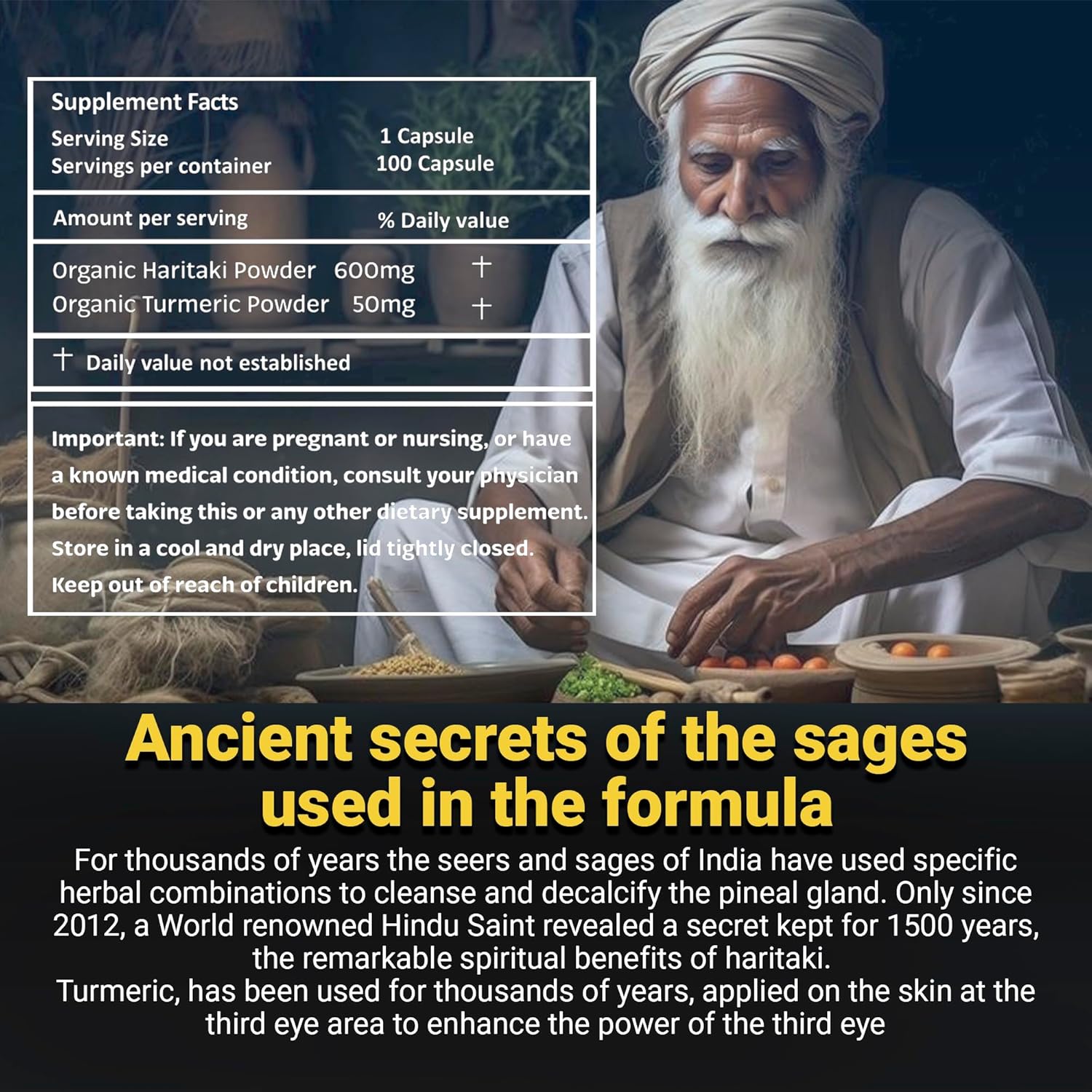 Secondary Images for Pineal Gland Activation Supplement