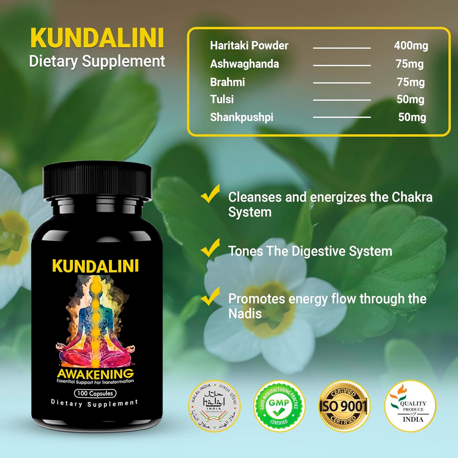 Secondary Images for Kundalini Awakening Herbal Supplement
