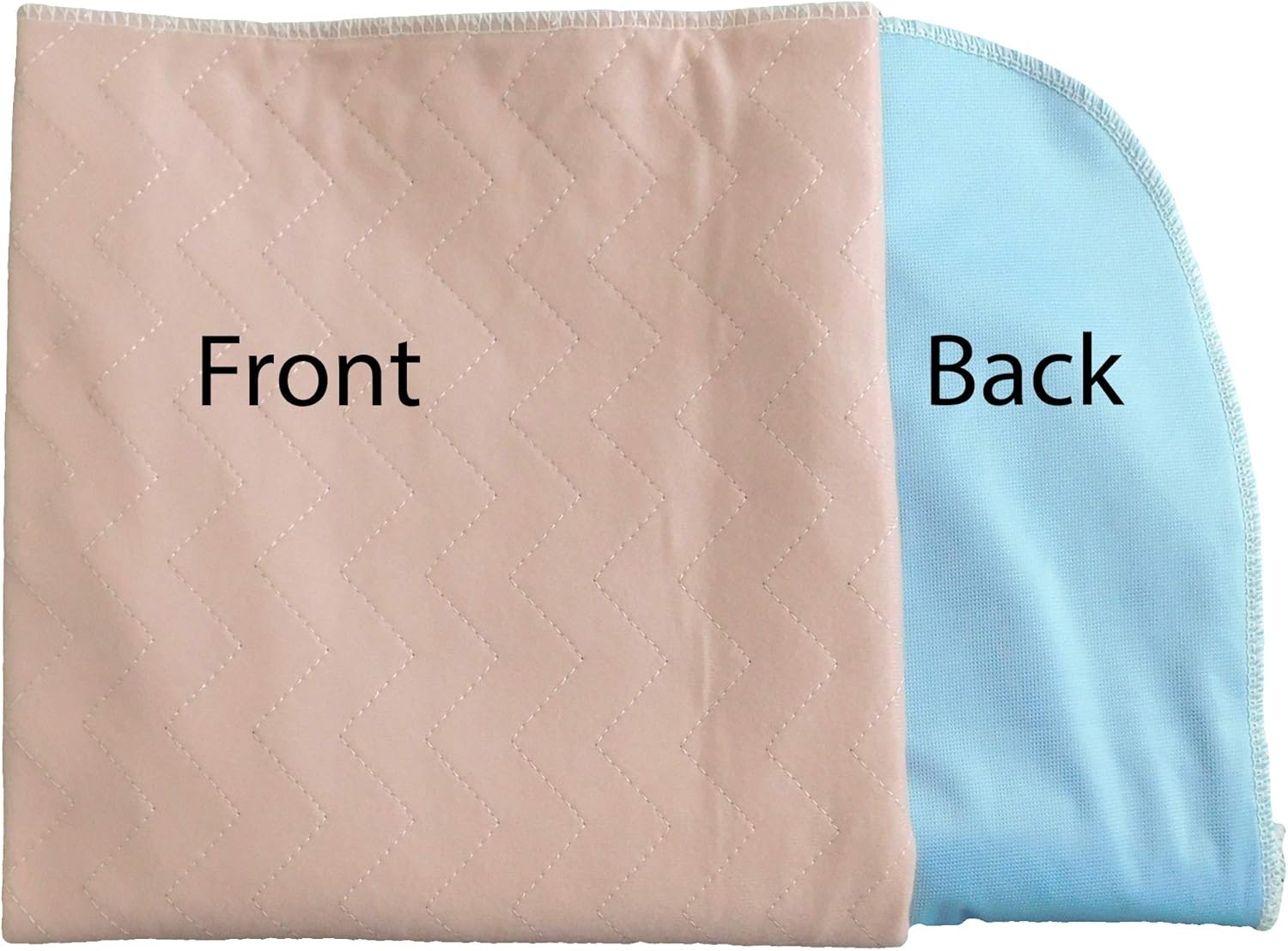 Shows the product has two usable sides in different colors, demonstrating versatility and value to the shopper.