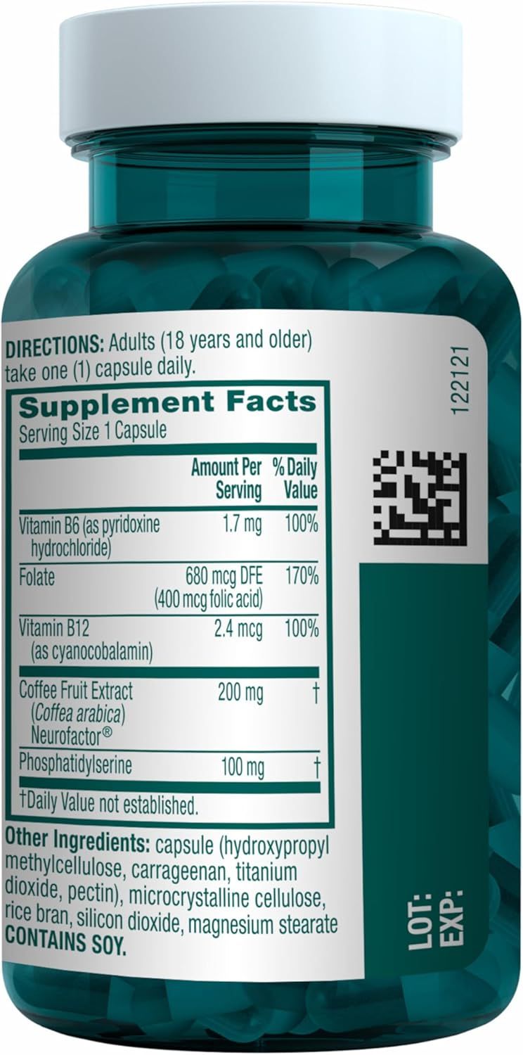 Provides detailed nutritional information and dosage instructions for the supplement, allowing customers to make an informed decision about its contents and usage.
