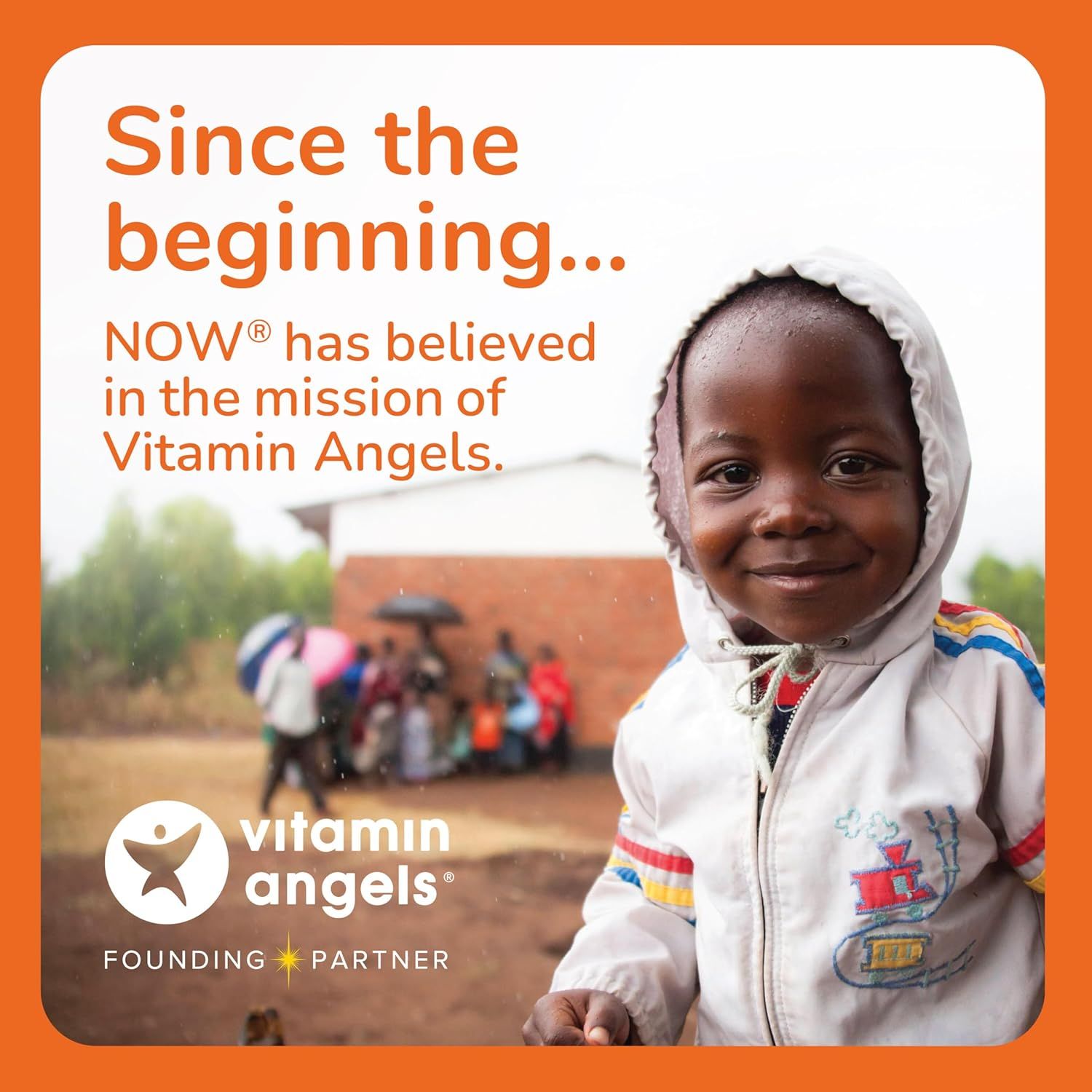 Highlights NOW's long-standing support of Vitamin Angels to build trust and showcase the brand's commitment to social responsibility.