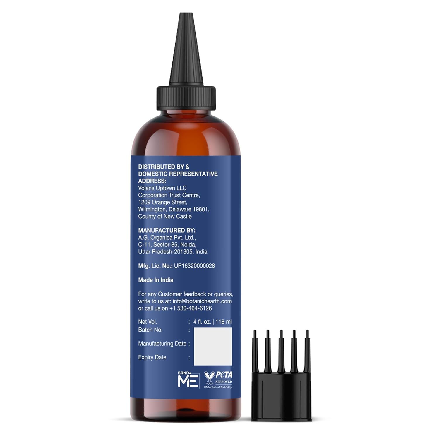 Shows the customer that the product comes with multiple applicator tips for precise application.