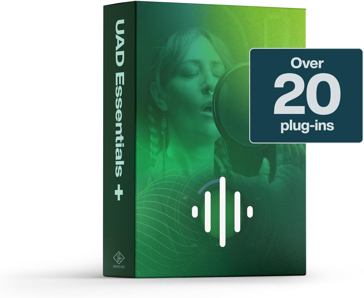 Communicates the quantity of software plug-ins included in the package to help shoppers understand the value and completeness of what they receive with…