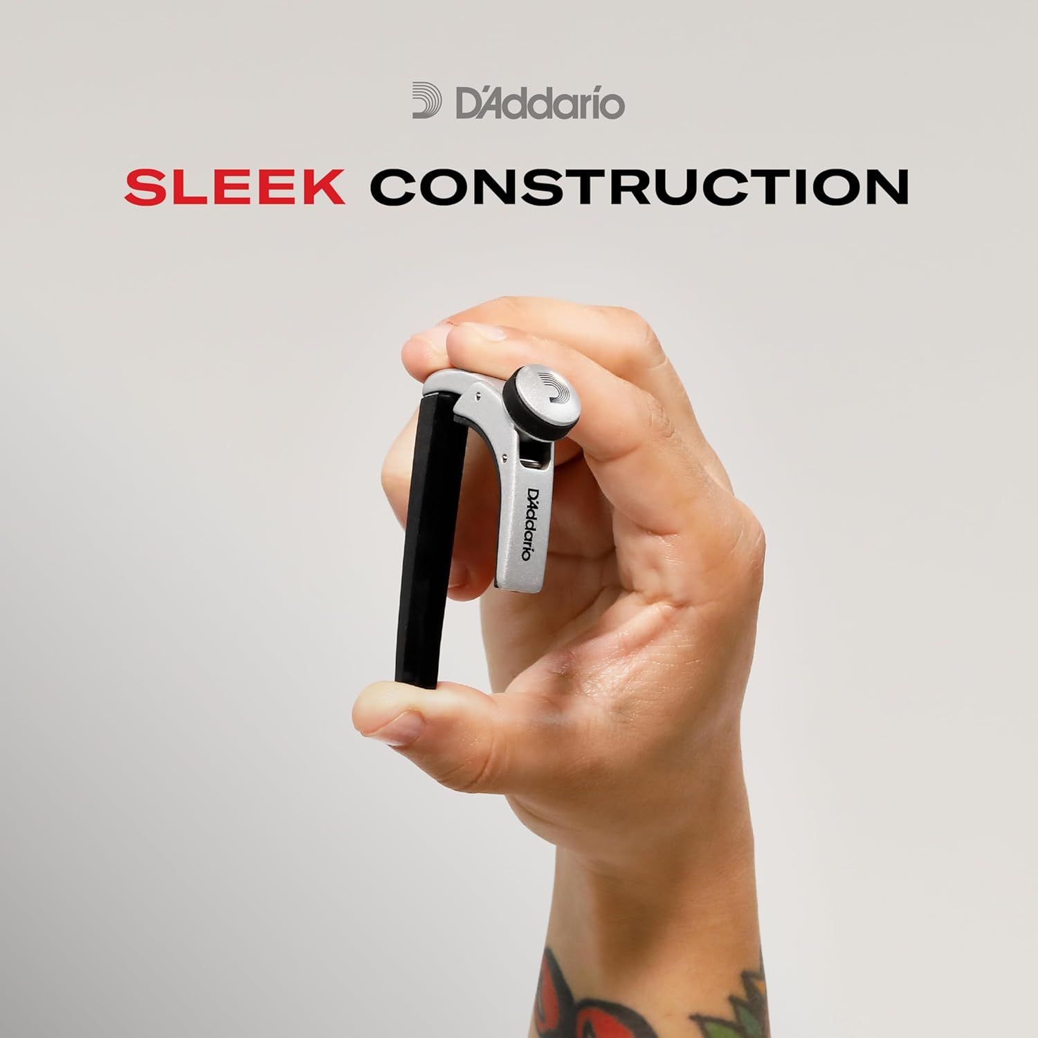 Highlights the compact and sleek design of the product to communicate its modern aesthetic and portability.