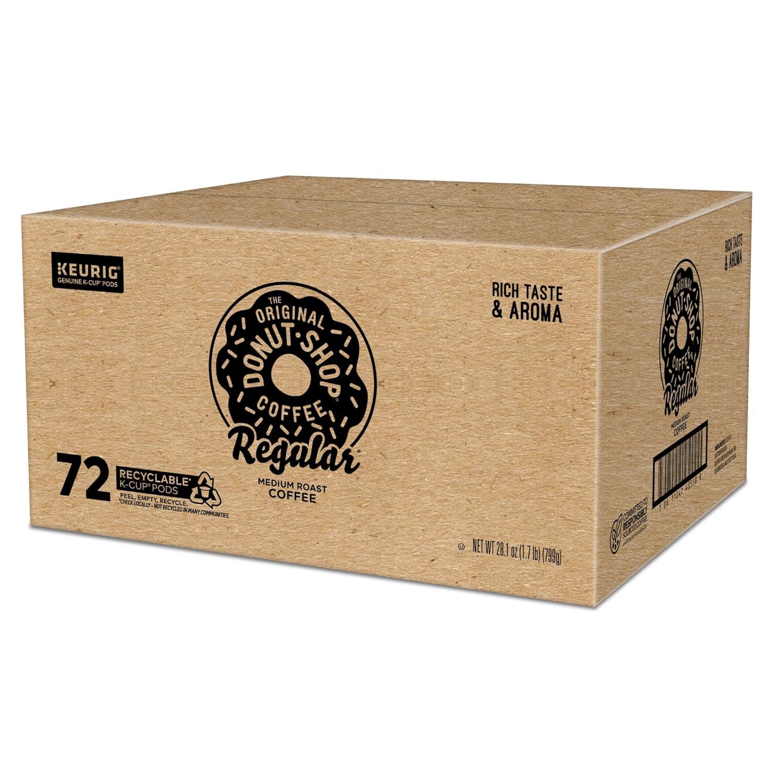 Communicates the quantity of K-Cup pods included in the package to help shoppers understand the value and volume they are purchasing.