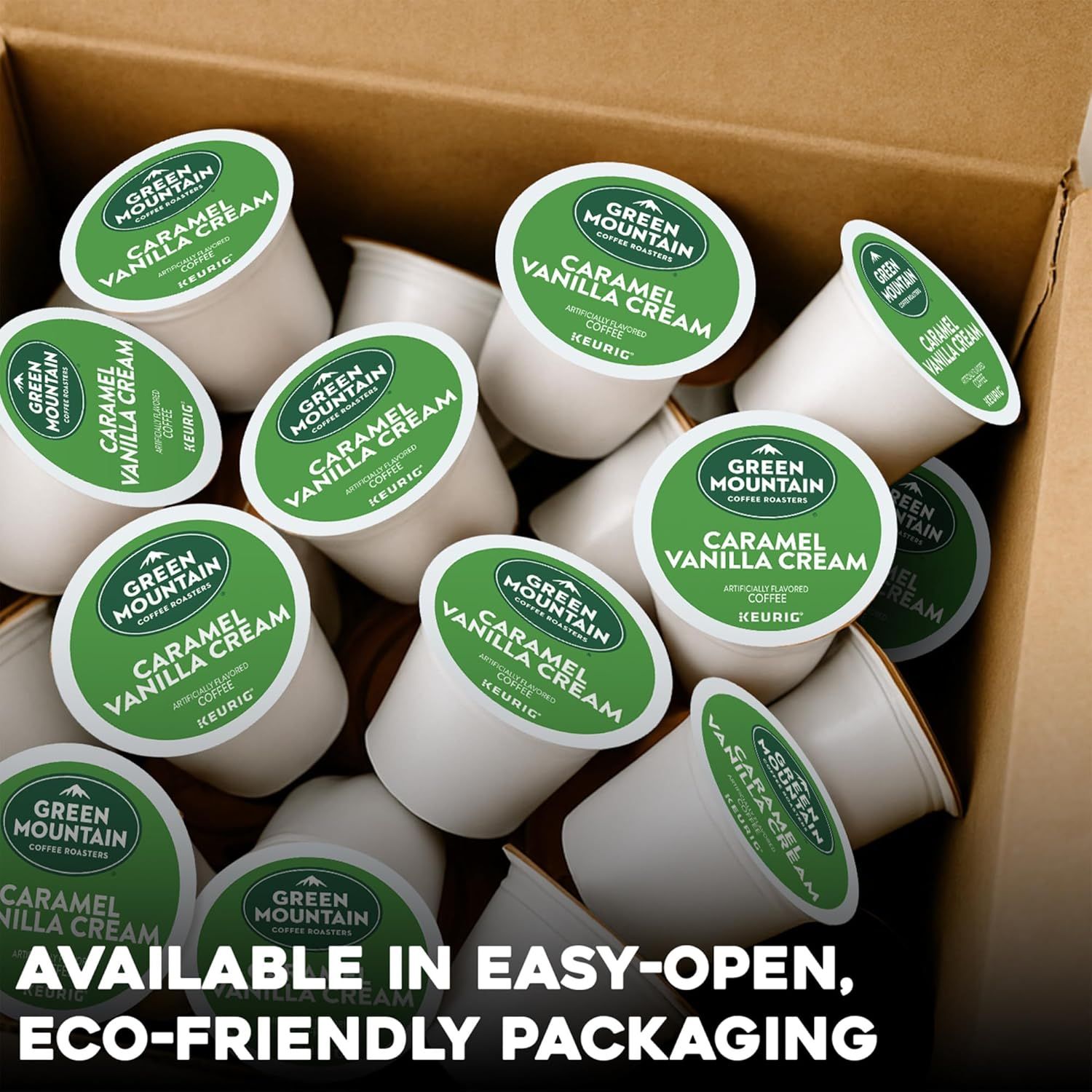 Communicates that the product comes in convenient, easy-to-open packaging that is also environmentally friendly, addressing both usability and sustainability…