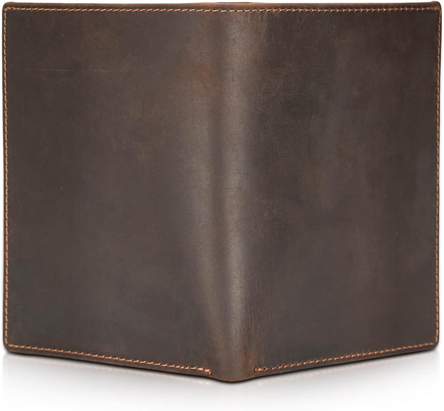 Showcases the high-quality leather construction and detailed stitching to communicate craftsmanship and durability to shoppers.