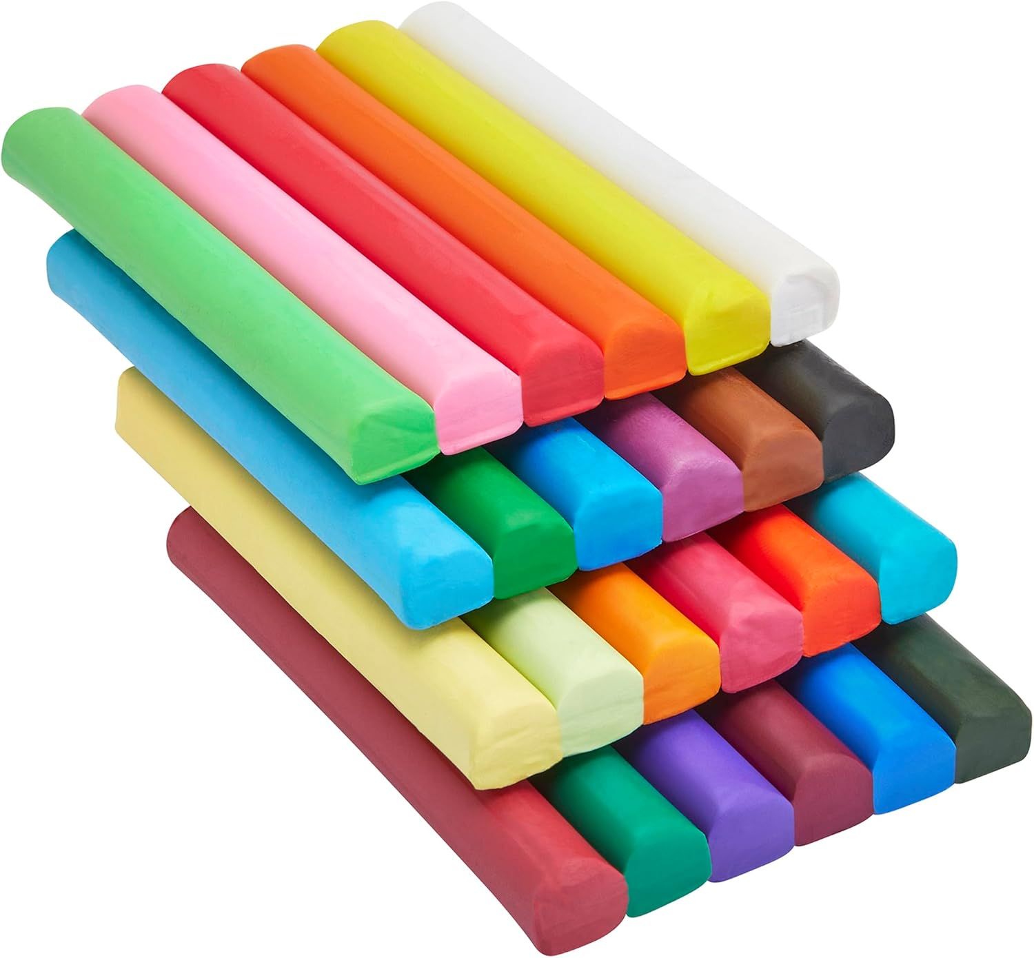 Displays the full range of available colors for the product, allowing shoppers to see all color options in a clean, catalog-style presentation.