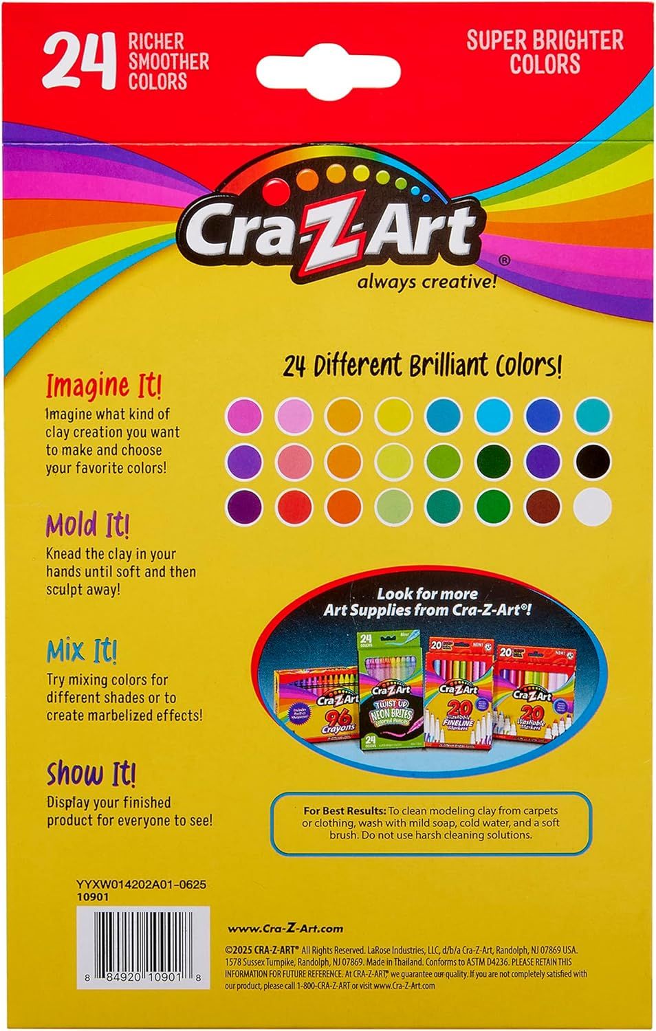 Showcases the Cra-Z-Art brand's product portfolio and encourages shoppers to explore other art supplies from the same brand, building brand recognition and cross-sell opportunities. Provides…