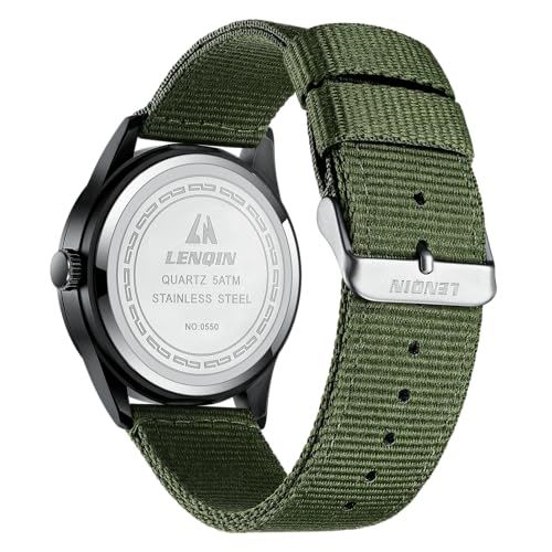 Provides a clean, catalog-style view of the watch from the back to show the case back details, brand engraving, and strap attachment without any distractions.