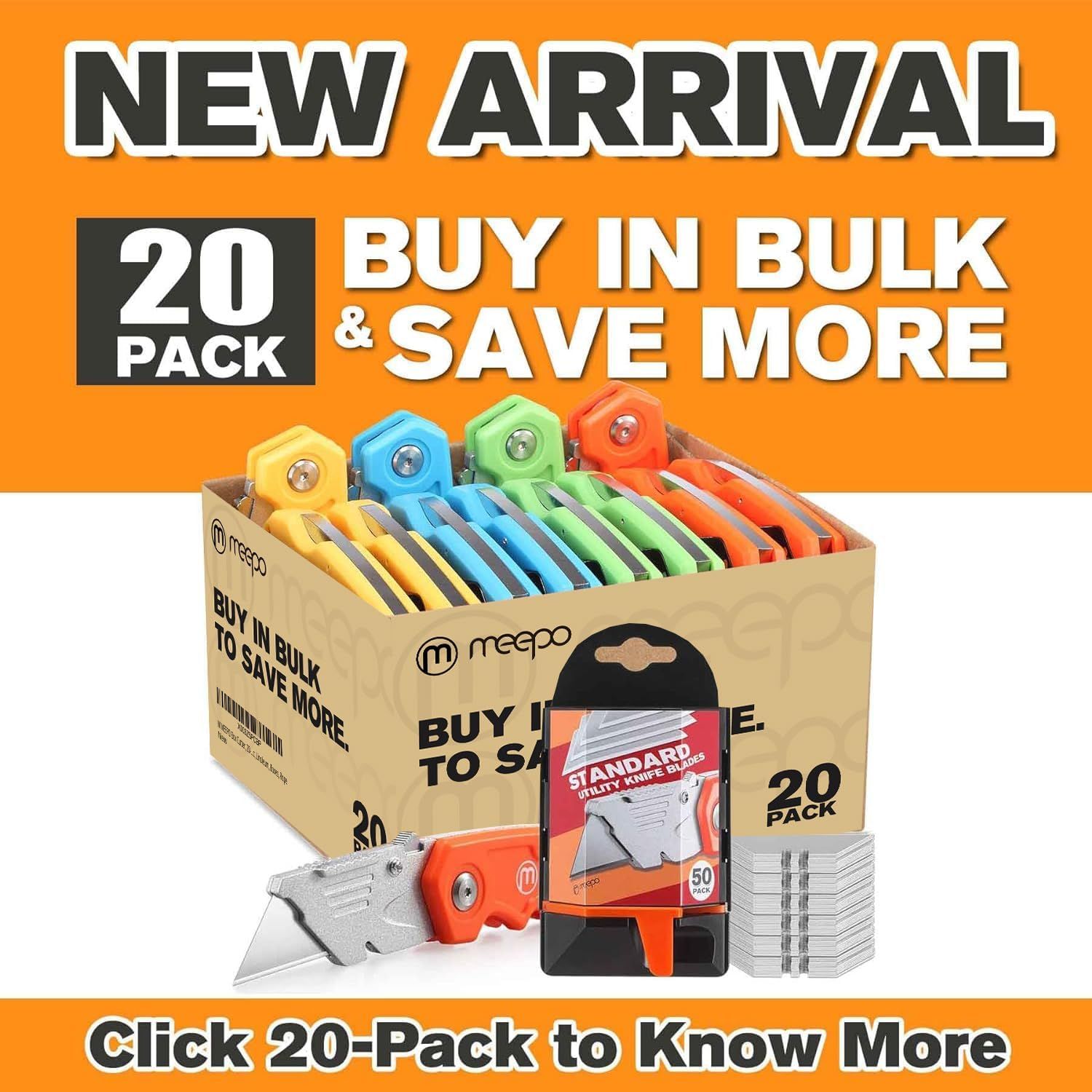 Showcases the brand's 20-pack bulk offering and encourages shoppers to explore the product line by highlighting the value proposition of buying in bulk to…