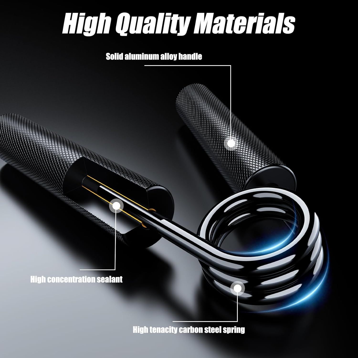 This image breaks down the product's physical components to demonstrate the premium materials and construction quality, reassuring shoppers of durability and…