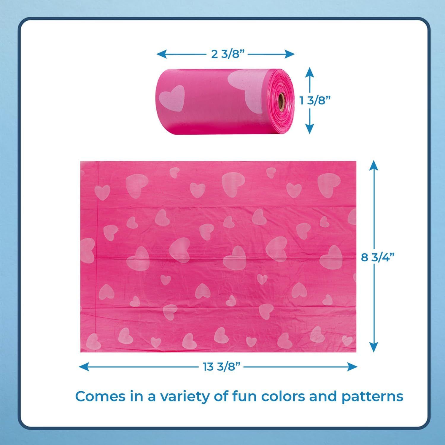 Communicates the exact physical dimensions of the product (both rolled and unrolled) to help shoppers understand the size and coverage they will receive.…