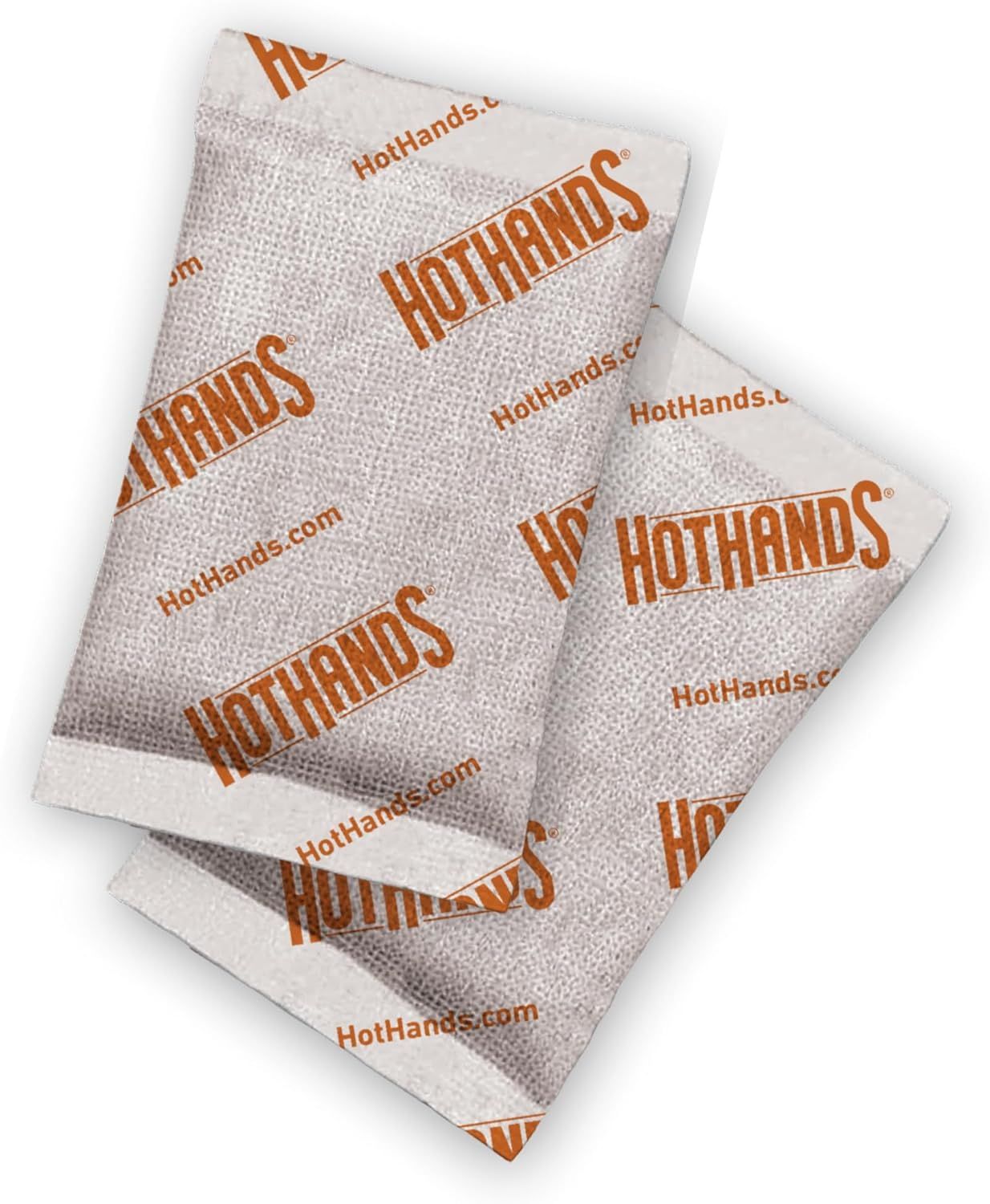 Provides a clean, catalog-style view of the HotHands warming packets on a white background, allowing shoppers to see the product packaging and branding…