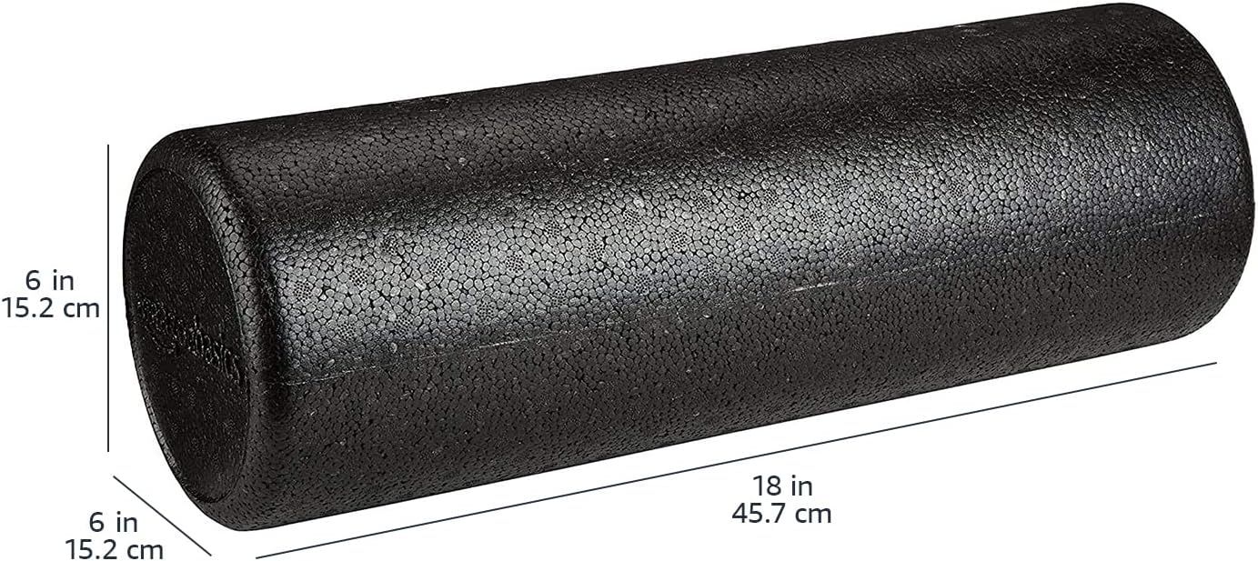 Communicates the exact physical dimensions of the foam roller to help shoppers understand its size and determine if it fits their needs.