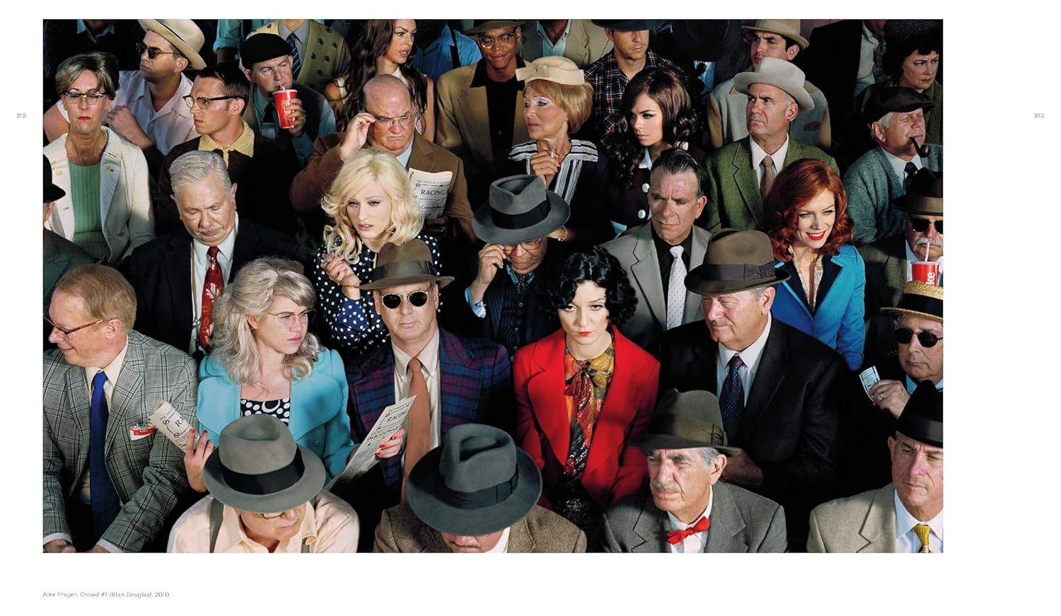 This image shows real people in a crowd setting, appearing to be at a racing or sporting event, to build authenticity and social proof by demonstrating that diverse real customers use and enjoy the…