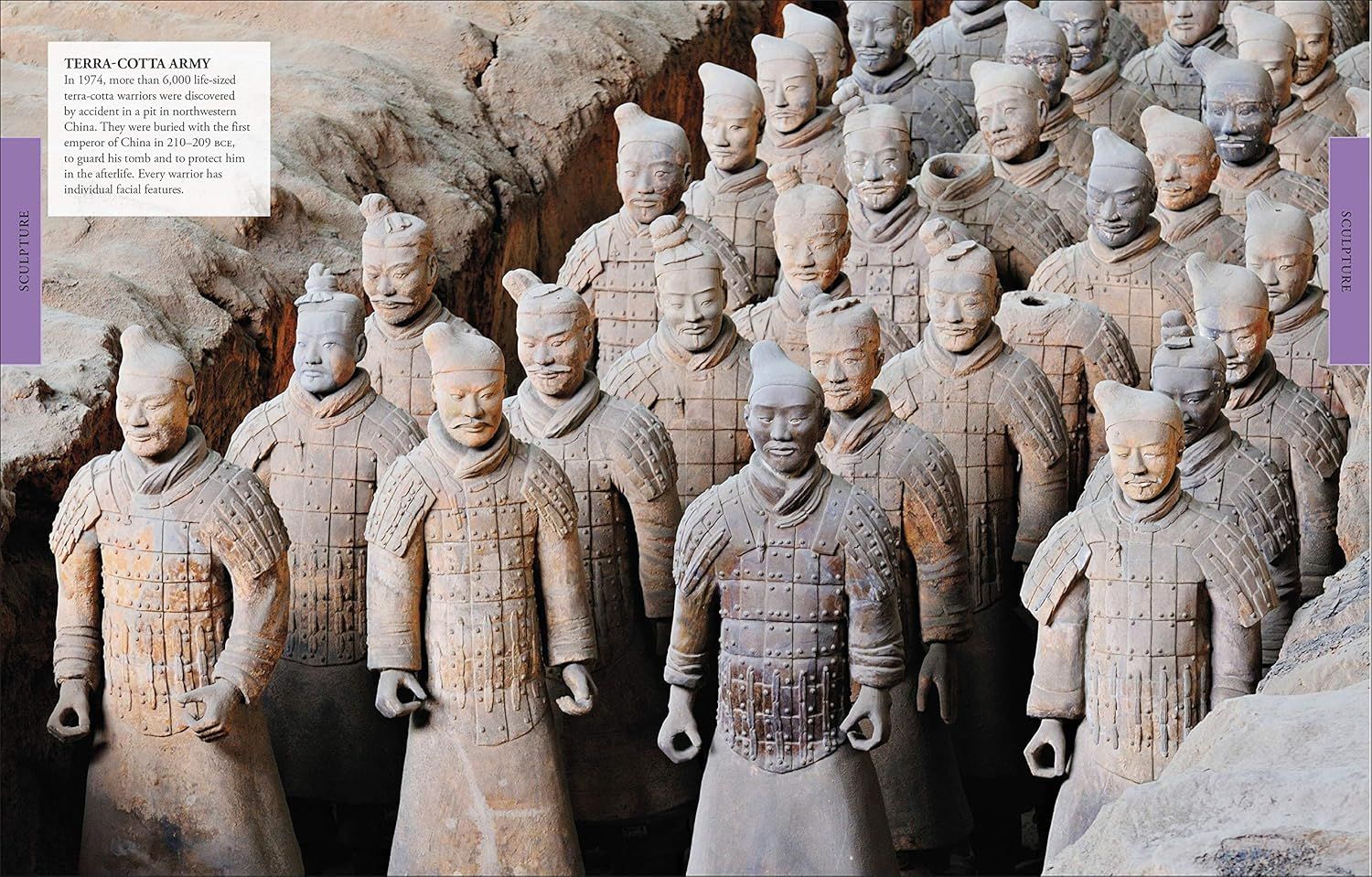 Communicates the historical and cultural significance of the Terra-Cotta Army, establishing brand authority and educational value through heritage storytelling.