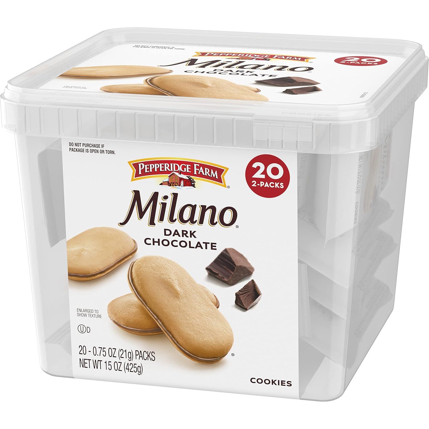 Provides a clean, catalog-style view of the product packaging to show shoppers exactly what they will receive, with no distractions.