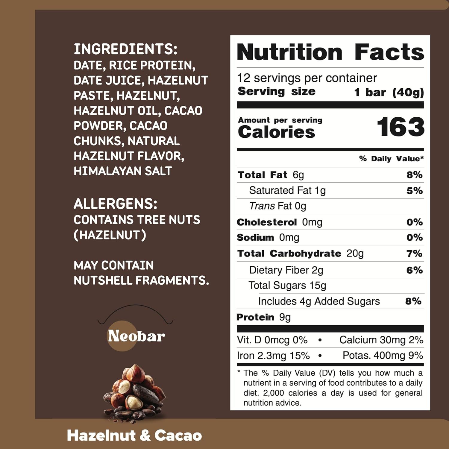 Provides complete transparency about what's inside the product, including ingredients, nutritional breakdown, and allergen warnings to help shoppers make informed dietary decisions.