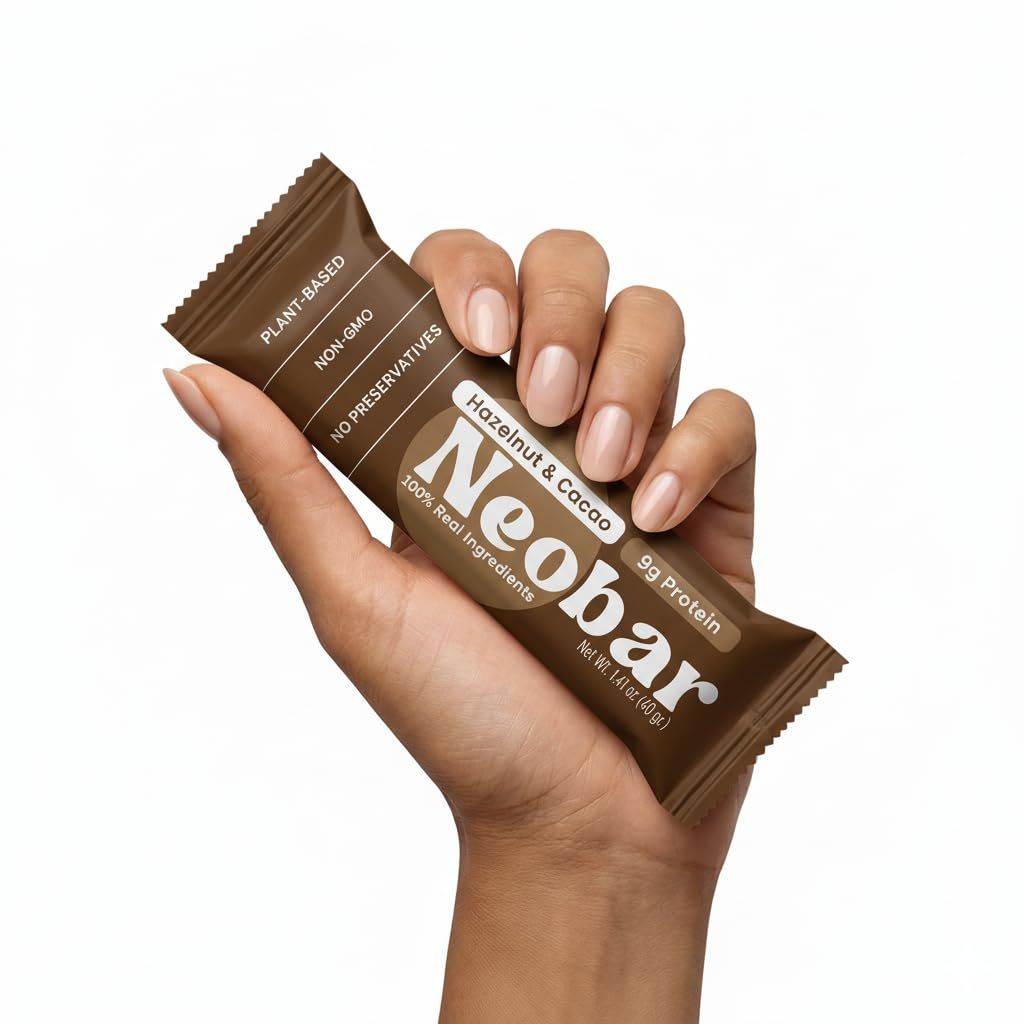 Communicates multiple key product benefits and clean ingredient claims to appeal to health-conscious shoppers seeking natural, high-protein snacks.