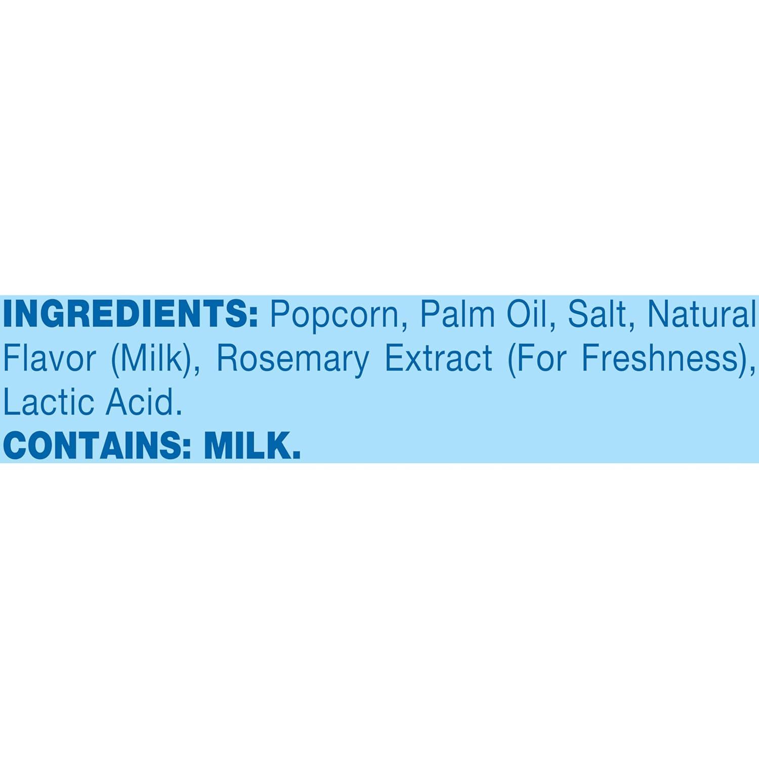 Provides transparency about what the product contains, listing all ingredients and highlighting the milk allergen to inform shoppers with dietary restrictions…