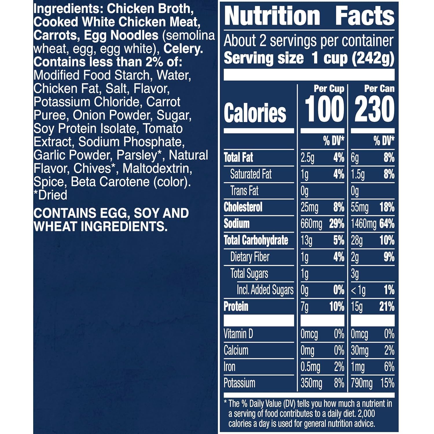 Provides complete transparency about what's inside the product, including detailed ingredients and nutritional information to help shoppers make informed…