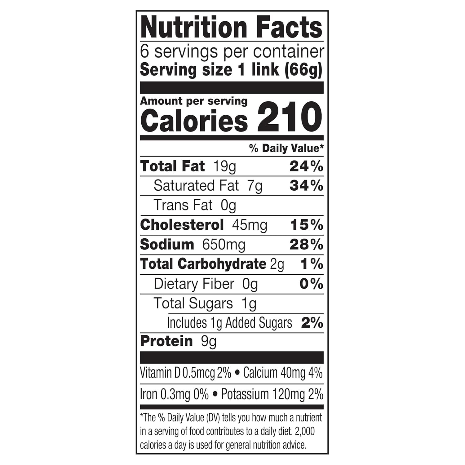 Provides comprehensive nutritional information to help shoppers make informed dietary decisions and understand the product's nutritional profile per serving.