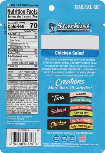 Showcases the brand's product portfolio with more than 20 varieties across different flavor categories (Tuna, Ranch, Salmon, Mango Chipotle, Lemon Dill,…