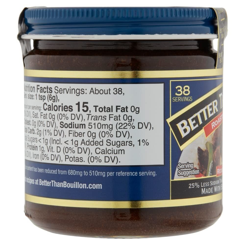 Displays the product jar with its label clearly visible, allowing shoppers to see the packaging design, nutrition facts, and brand identity in a clean,…