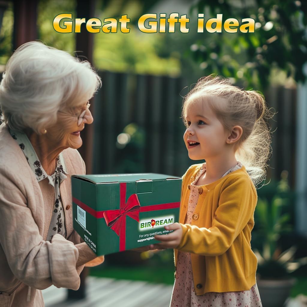 Positions the product as a perfect gift option, creating emotional appeal through a heartwarming intergenerational moment to encourage gift purchases.