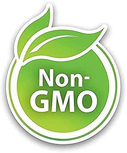 Communicates that the product is Non-GMO certified, reassuring health-conscious shoppers about the product's ingredient quality and environmental responsibility.