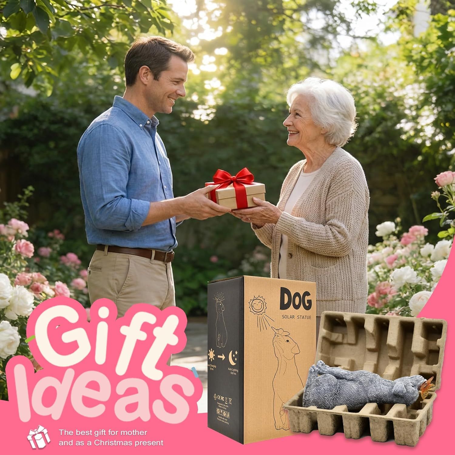 Positions the product as an ideal gift for occasions like Mother's Day or Christmas, emphasizing its suitability as a thoughtful present for loved ones.