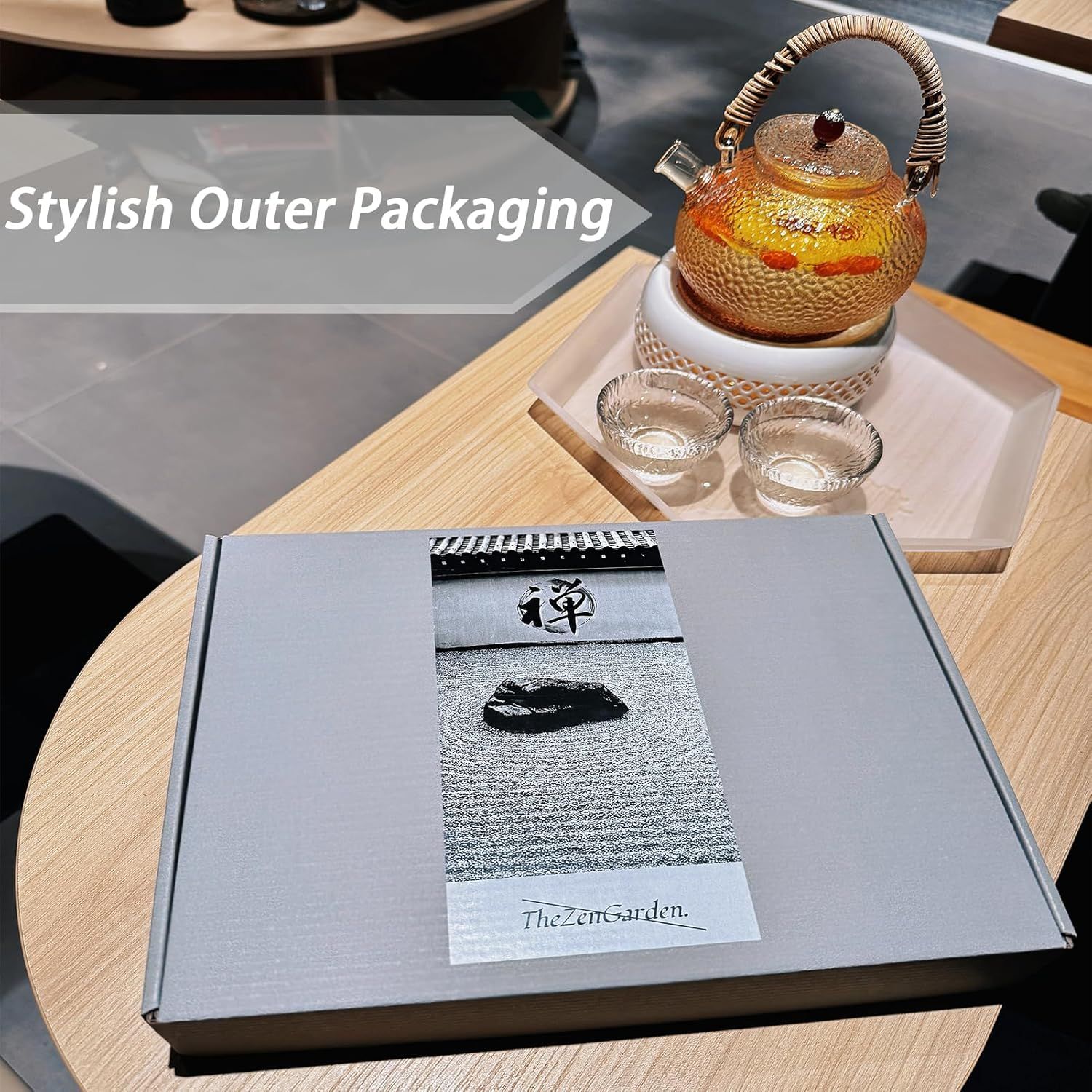 Communicates the brand's premium positioning and attention to detail through elegant, stylish outer packaging design, reinforcing quality and sophistication…