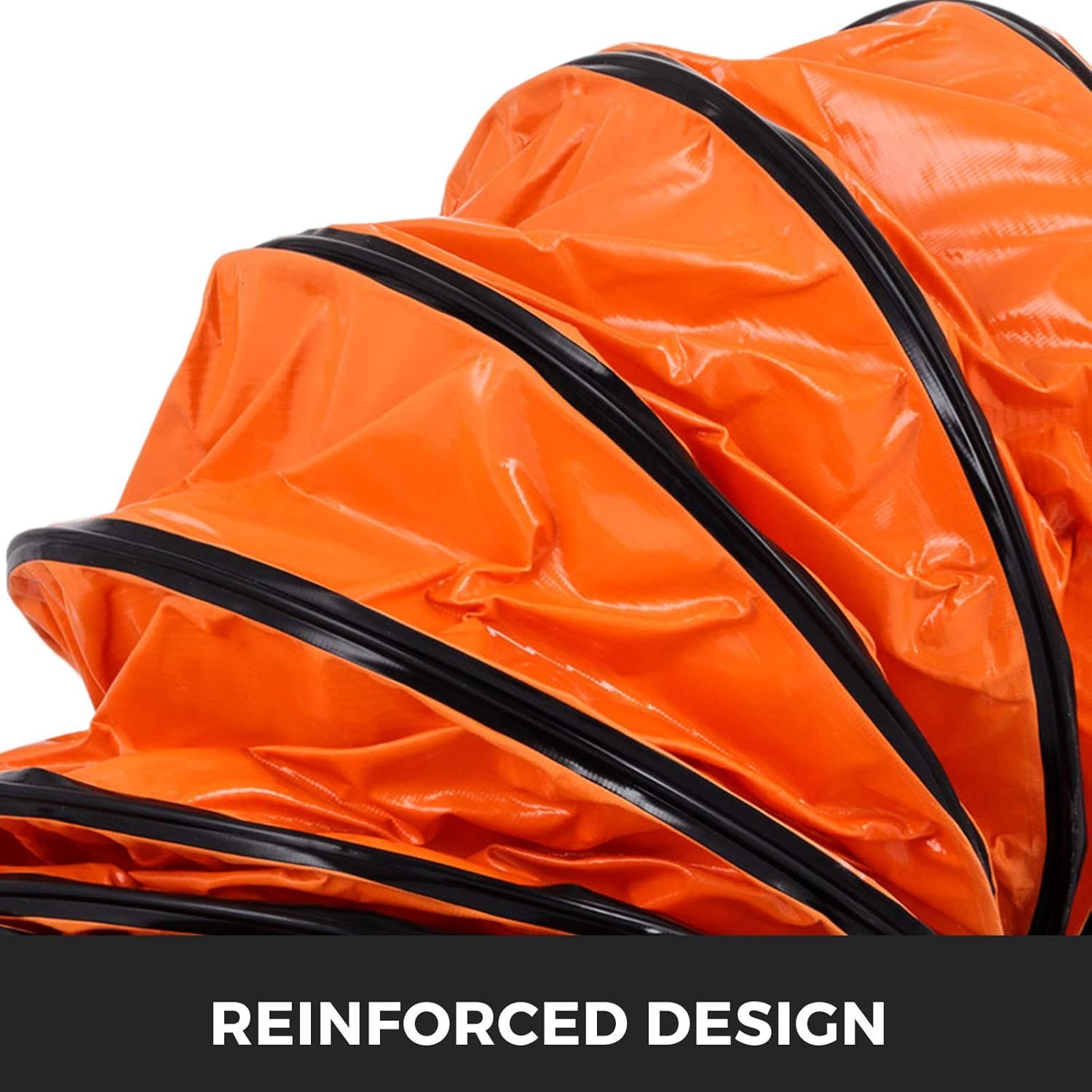 Highlights the product's reinforced construction with black edging to communicate durability and strength, reassuring shoppers that the product is built to last.